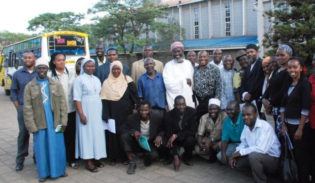 Workshop participants at St Theresa's Church in Eastleigh.