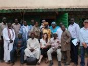 Participants and UN staff at the workshop in Moundou, southern Chad, with Imam Muhammad Ashafa and Pastor James Wuye