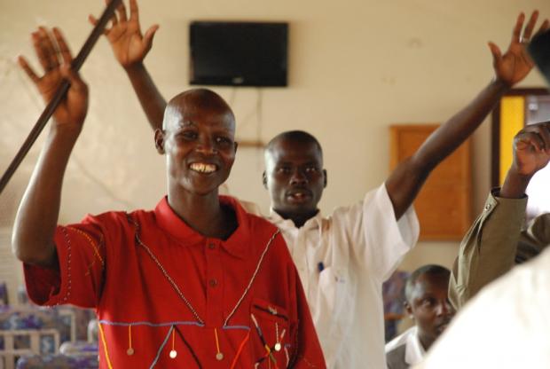 Participants from pastoralist communities in Baringo County pledge to end cattle-rustling.