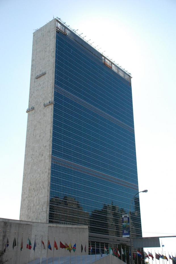 The United Nations building, New York