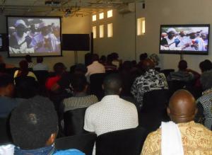 Screening of The Imam and the Pastor film at the iREP International Documentary Film Festival 