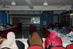 A screening of An African Answer (Photo: Alan Channer)