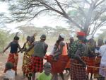 A Turkana community featured in the Bonus Feature 'Two years later'