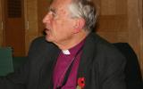 Rt Rev Richard Harries, former Bishop of Oxford, at the parliamentary reception for Imam Ashafa and Pastor James