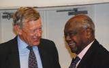 Sir Jeffrey James and Charles Njonjo