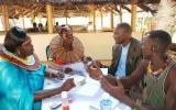 Discussion amongst the Pokot group