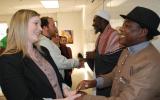 Imam Ashafa and Pastor Wuye with graduate students at St Paul University, Ottawa