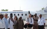 The team arrives in Abéché, eastern Chad